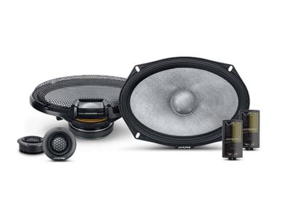 Alpine 6x9 Inch R-Series Component Speaker Set - R2-S69C