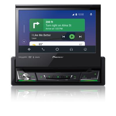 Pioneer 1-DIN Multimedia DVD Receiver with 6.8
