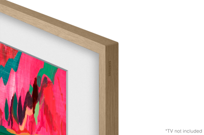 75" Samsung The Frame Customizable Bezel Modern Brown -  VG-SCFF75BWBZA