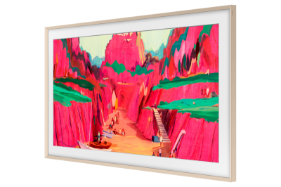 75" Samsung The Frame Customizable Bezel Modern Brown -  VG-SCFF75BWBZA