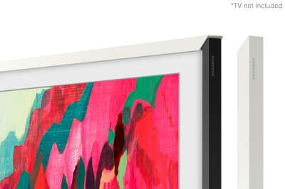 85" Samsung The Frame Customizable Bezel Modern Teak - VG-SCFF85TKBZA