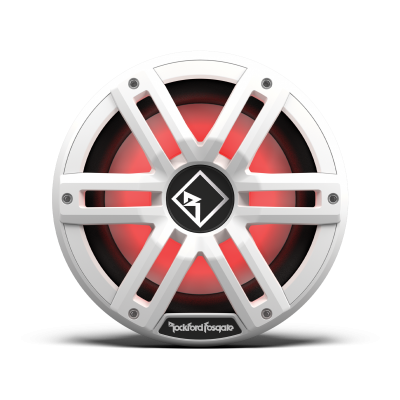 Rockford Fosgate M2 10" DVC 2Ω Color Optix Infinite Baffle Marine Subwoofer: Black Gen-2 - M2D2-10IB-G2