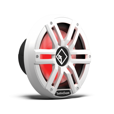 Rockford Fosgate M2 10" DVC 4Ω Color Optix Infinite Baffle Marine Subwoofer: Black Gen-2 - M2D4-10IB-G2