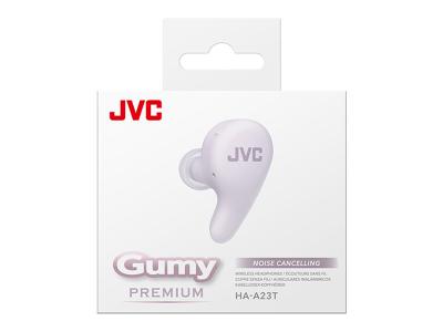 JVC Gumy Wireless Noise Cancelling Earbuds - HA-A23T-B