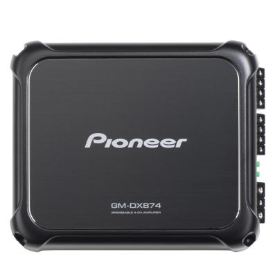 Pioneer Class FD 4-Channel Bridgeable Amplifier with Gold-plated RCA Terminals - GM-DX874