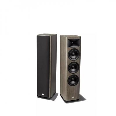 JBL Triple 6.5 Inch 2.5-Way Floorstanding Loudspeaker In Black Lacquer - JBLHDI3600BLQAM