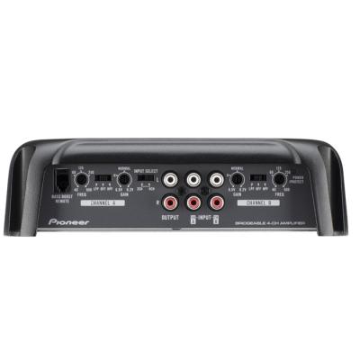 Pioneer Class FD 4-Channel Bridgeable Amplifier with Wired Bass Boost Remote - GM-D8704