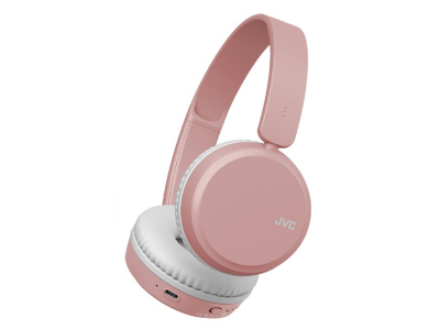 JVC Foldable On-Ear Bluetooth Headphones in Black - HA-S36W-B