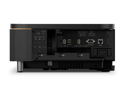 Epson QS100 4K PRO-UHD HDR 4500 Lumen 3LCD Ultra Short Throw Laser Projector in White - V11HB49020