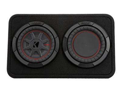 Kicker 8 Inch CompRT 2 Ohm Enclosure - 48TCWRT82