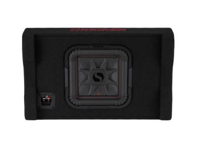 Kicker 10 Inch 2 Ohm Down-Firing L7T Enclosure - 49L7TDF102
