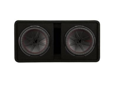 Kicker 12 Inch Dual CompR Series Enclosure - 48DCWR122