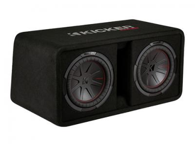 Kicker 10 Inch Dual CompR Enclosure - 48DCWR102