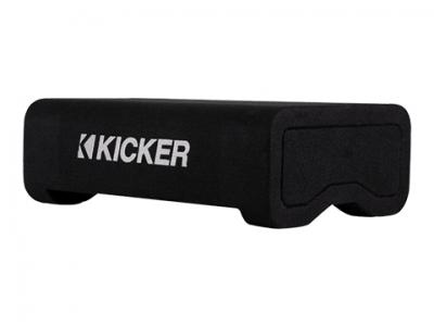 10" Kicker CompVT Series 2-Ohm Down Firing Subwoofer Enclosure - 48CVTDF102