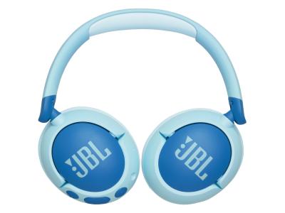 JBL Junior 470NC Wireless Over-Ear Noise-Cancelling Headphones in White - JBLJR470NCWHTAM