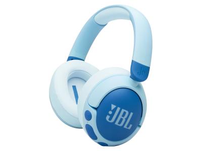 JBL Junior 470NC Wireless Over-Ear Noise-Cancelling Headphones in White - JBLJR470NCWHTAM
