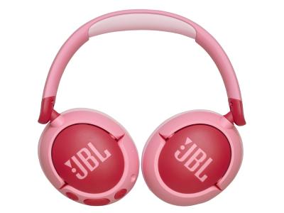 JBL Junior 470NC Wireless Over-Ear Noise-Cancelling Headphones in White - JBLJR470NCWHTAM