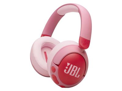 JBL Junior 470NC Wireless Over-Ear Noise-Cancelling Headphones in White - JBLJR470NCWHTAM