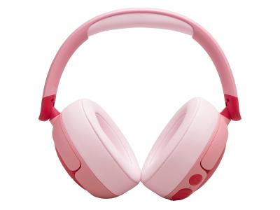 JBL Junior 470NC Wireless Over-Ear Noise-Cancelling Headphones in White - JBLJR470NCWHTAM
