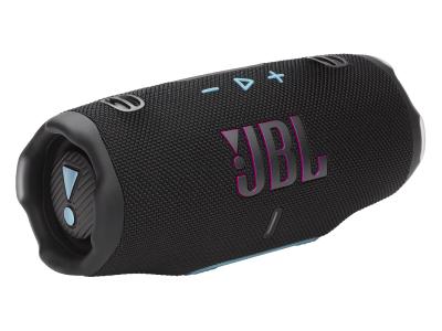 JBL Charge 6 Portable Speaker with AI Sound Boost in Black - JBLCHARGE6BLKAM