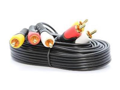 Ultralink 12 Ft Stereo Audio/video Cable 3rca To 3rca Ultralinkhome UHS148