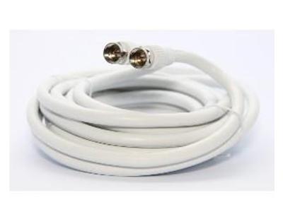 Ultralink 6 Ft Rg6 Coaxial Cable W/f Connectr White Ultralinkhome UHRG66C