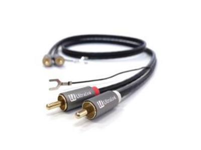 Ultralink Home Turntable Cable-1m Phono Pair Rca Uhap1
