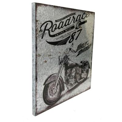 Boxman Metal Wall Art Motorcycle Roadrace - DV17529