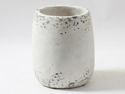 C.J. Marketing Lindsay White Ceramic Vase S - 2833CM25370S