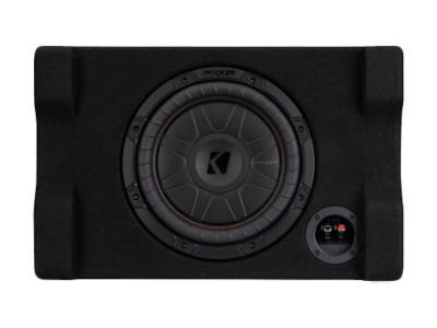 Kicker Down-Firing 10" CompVT 2-Ohm Enclosure - 52CVTDF102