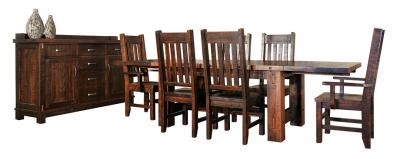 Ruff Sawn Timber Dining Table