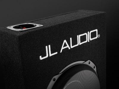JL Audio Single 10TW3 PowerWedge Enclosed Subwoofer System - CS110LG-TW3