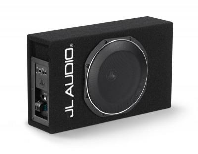 JL Audio Single 10TW1 PowerWedge+ Amplified Subwoofer System - ACS110LG-TW1