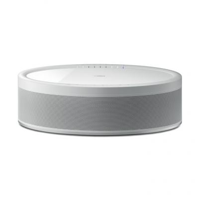 Yamaha Wireless Speaker, Alexa Voice Control In White  - MusicCast 50 (W)