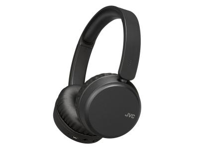 JVC On-ear Lightweight Wireless Headphones with Noise Cancelling - HA-S65BN-B