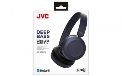 JVC Foldable Bluetooth On-ear Headphones - HA-S31BT-B