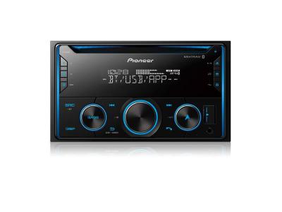 Pioneer Double DIN CD Receiver with Improved Pioneer Smart Sync App Compatibility - FH-S520BT