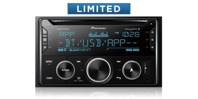 Pioneer Double DIN CD Receiver with Enhanced Audio Functions, Improved ARC App Compatibility - FH-S722BS