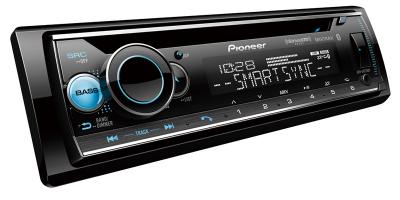 Pioneer CD Receiver with Enhanced Audio Functions and Smart Sync App Compatibility - DEH-S6220BS