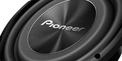 Pioneer Shallow-Mount Subwoofer with 1500 Watts Max. Power - TS-A3000LS4